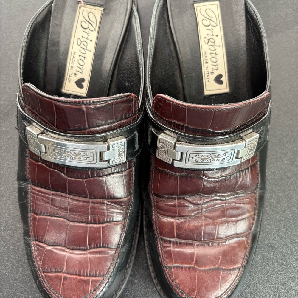 Brighton Women's Mules - Black and Brown